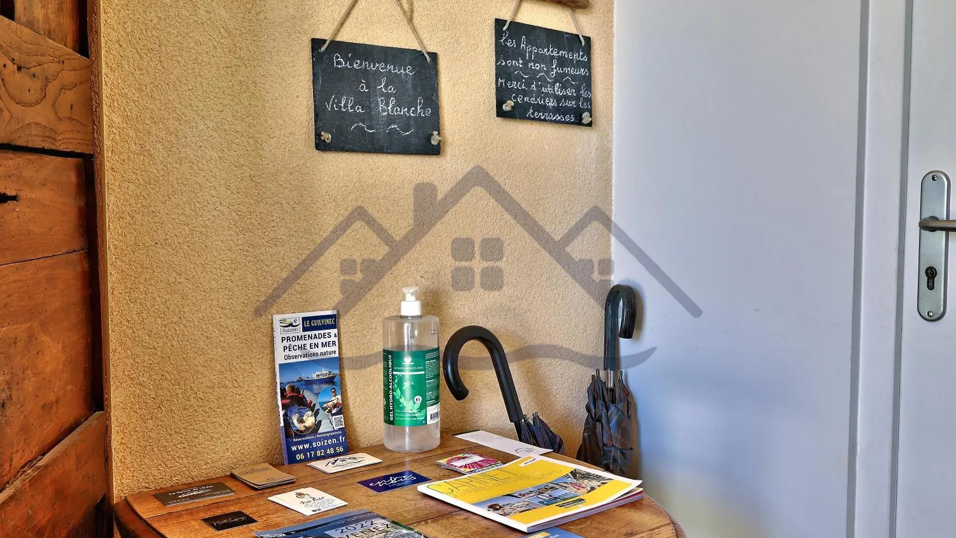 Localise - B80 - La Villa Blanche - L'Iroise - 1Er Etage Plain Pied - Wifi Inclus - Draps Inclus - Animaux Bienvenues Guilvinec