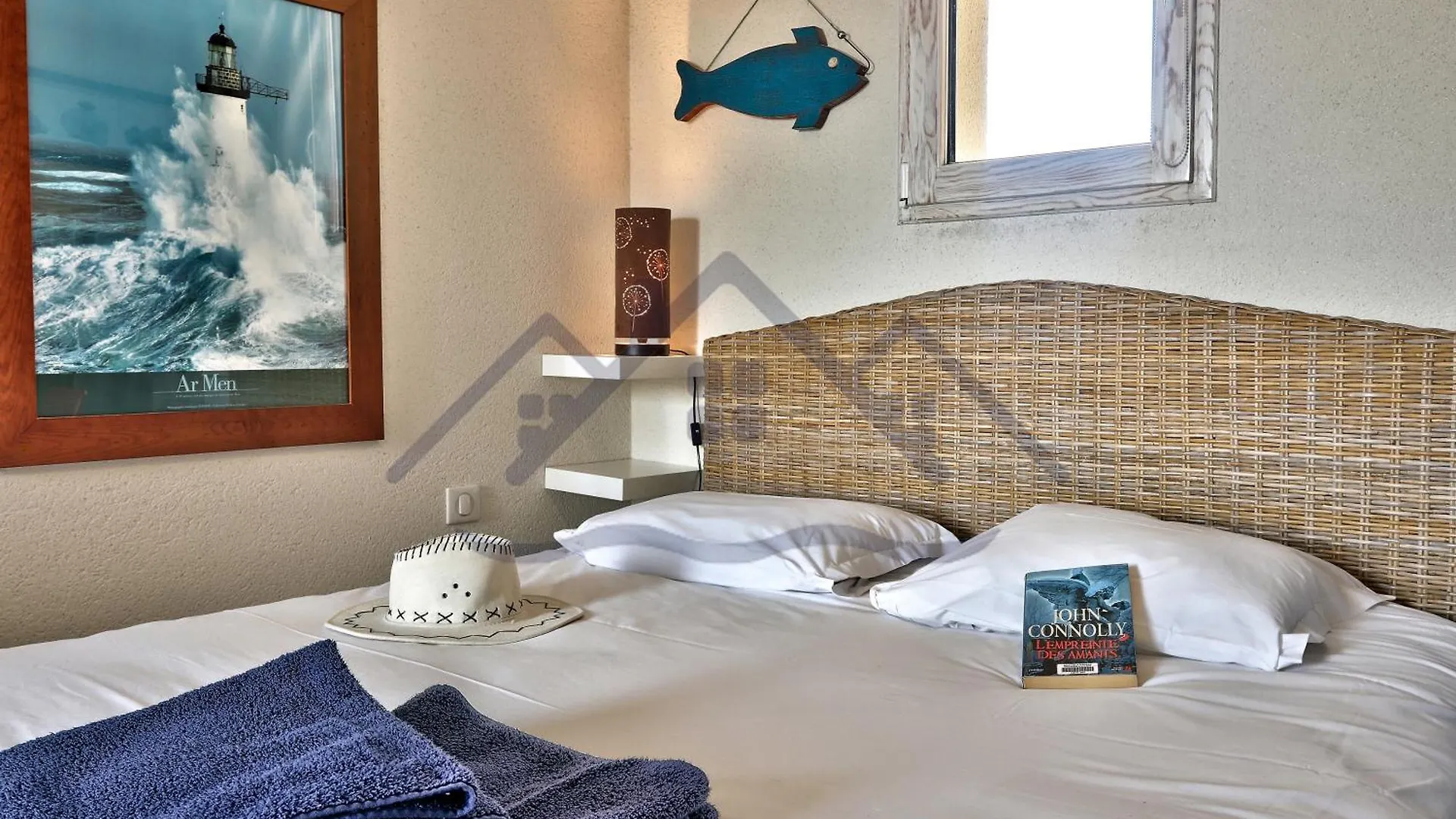 Localise - B80 - La Villa Blanche - L'Iroise - 1Er Etage Plain Pied - Wifi Inclus - Draps Inclus - Animaux Bienvenues Guilvinec 0*,  Frankreich