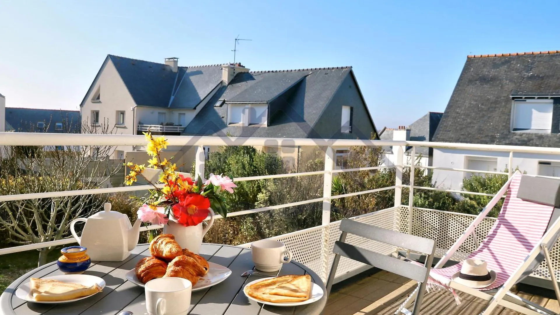 Localise - B80 - La Villa Blanche - L'Iroise - 1Er Etage Plain Pied - Wifi Inclus - Draps Inclus - Animaux Bienvenues Guilvinec